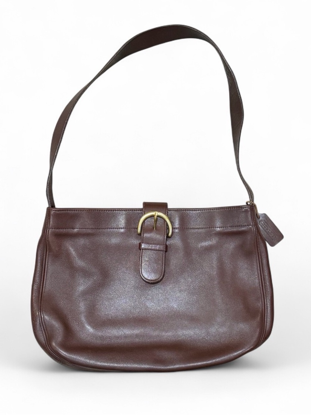 Vintage Rare 90s Coach Eldridge 4166 Soho collection brown Shoulder bag